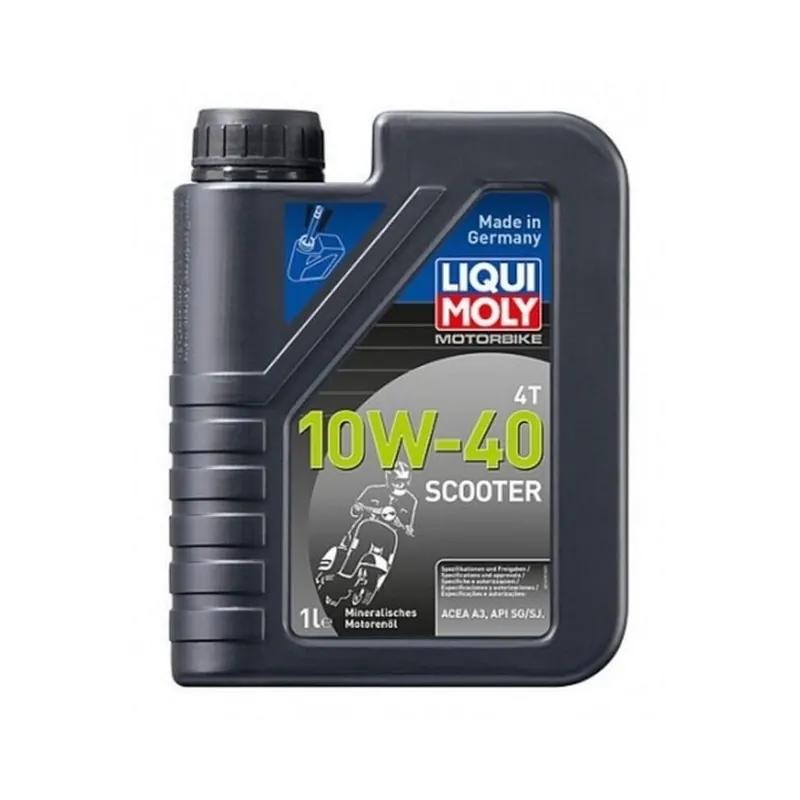 BOTELLA DE 1L ACEITE LIQUI MOLY MINERAL 10W-40 SCOOTER Precio Económico