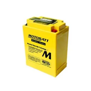 BATERÍA MOTOBATT MB12U (YB12A-A/YB12AL-A/YB12AL-A2/YB12A-B/YB12-CA) R: 2272M Garantía De Devolución De Dinero