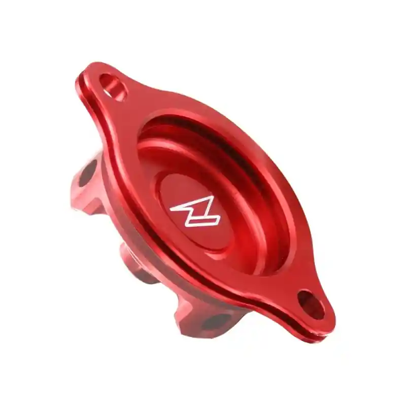 Tapa Filtro de Aceite Zeta Kawasaki KX 450 F 06-15 KLX 450 R 08-15 Rojo Precio Económico