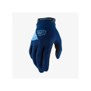 Certificado Guantes 100% Ridecamp Azul Navy S